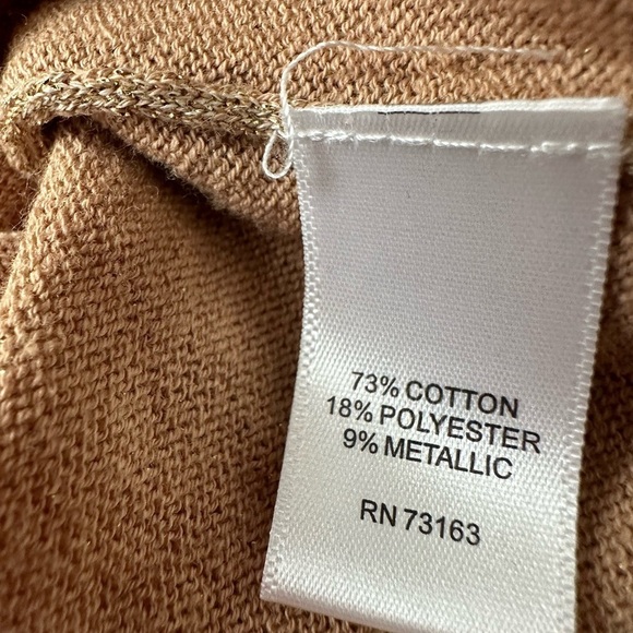 Cable & Gauge Gold Shimmer Sleeveless - Picture 3 of 8